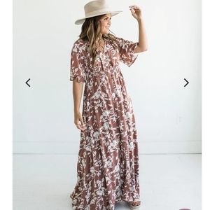 Polagram floral dress